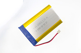 3.7V 124065 4000mAh 照明器械設備聚合聚合物鋰電池