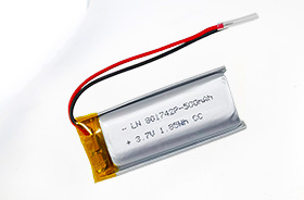 3.7V 801742 500mAh TWS無線耳機聚合物鋰電池